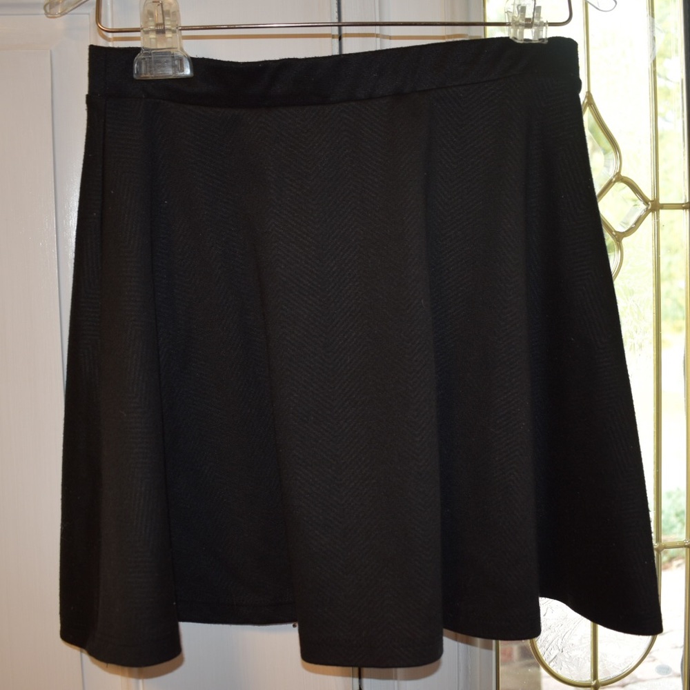 Black Skater Skirt